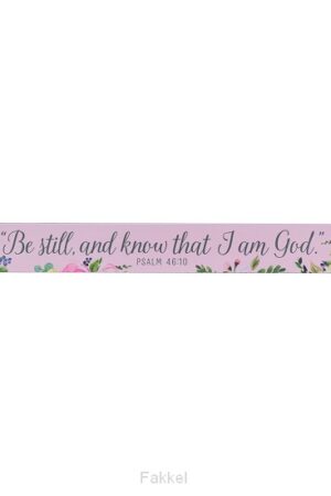 Be Still and Know Blush Pink - Ps 46:10