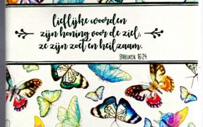 Lieflijke woorden zijn honing