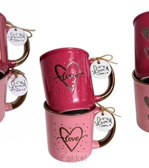 Mug Hearts Loved 1 John 4