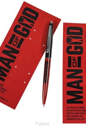 Pen on card Man of God