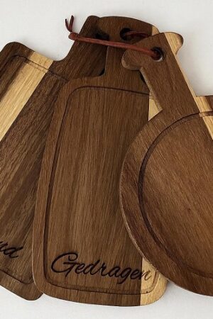 Set 3 snijplankjes Geliefd gedragen geze