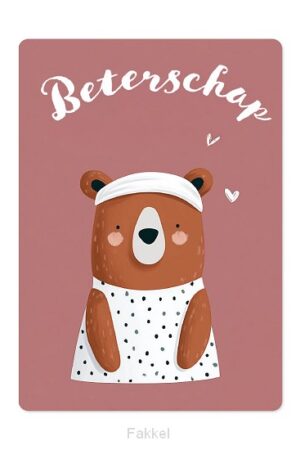 Kaart Ziek beertje