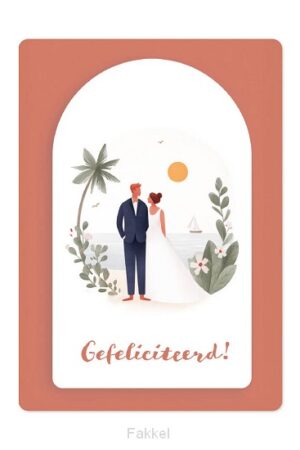 Kaart Bruidspaar