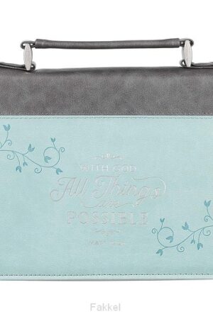 With God all things - LuxLeather