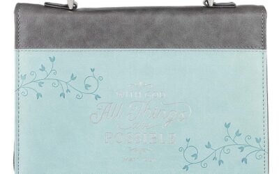 With God all things – LuxLeather