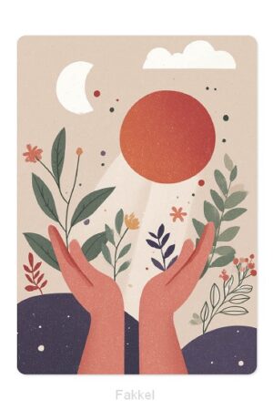 Kaart Geheven handen