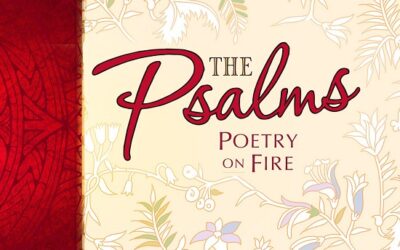 The Psalms poetry on fire