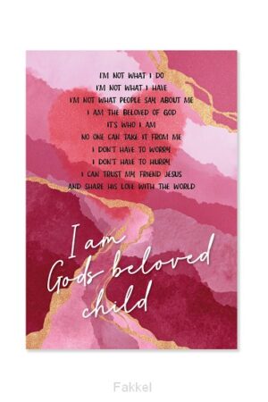 Forex A3 Gods beloved child rood