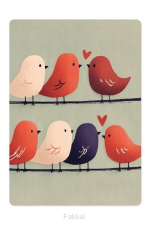 Kaart Vogeltjes