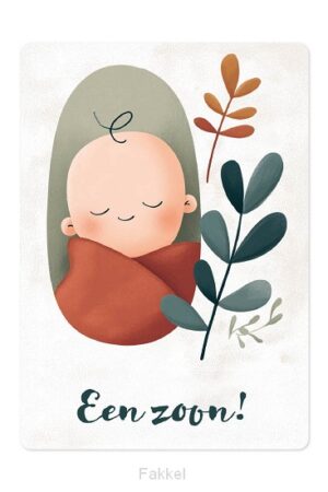 Kaart Een zoon