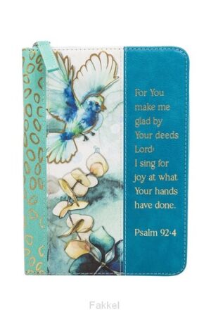 Zippered Journal For you make me glad