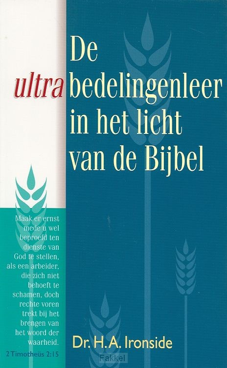 Bedelingenleer in het lilcht van de Bijbel
