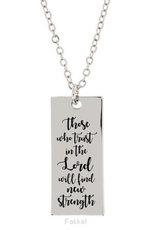 Silverplated Pendant/Necklace Thos who p