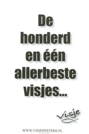 honderd en een allerbeste visjes
