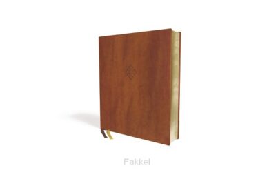 Brown, Soft Leather Look, Amplified XL Edition Bible