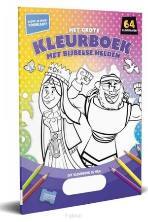 Kleurboek - Met Bijbelse Helden