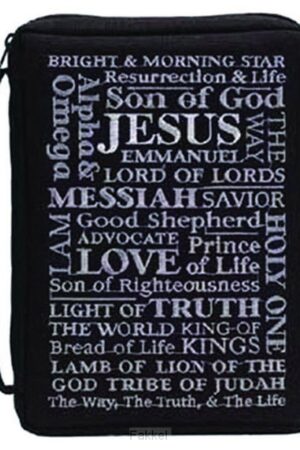 Black - Large, Biblecover Names of Jesus