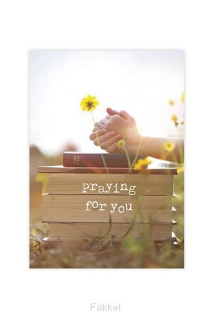 Voordeelkaart Praying for you