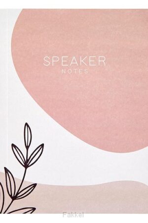 Notebook, Speakernotes Coral