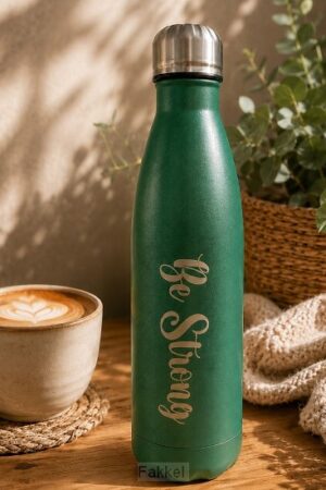 Thermosbottle 500ml, Be strong Green