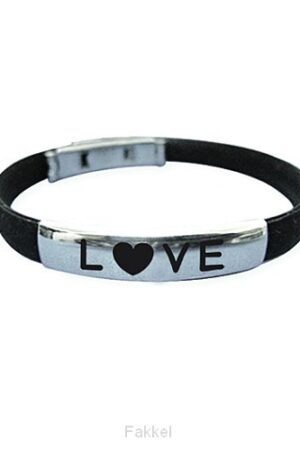 Silicone Bracelet, Love