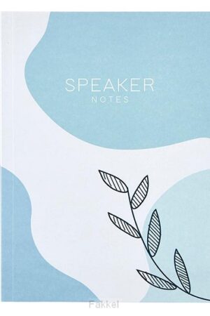 Notebook, Speakernotes Teal