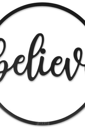 Wanddekoratie, Believe