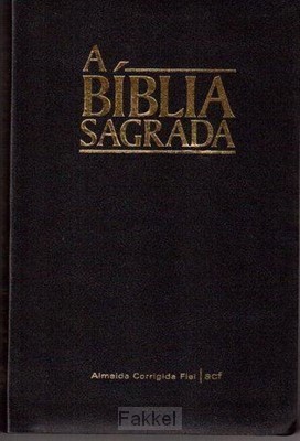 Black, Hardcover, Portugese - Compact Bible ACF 2011