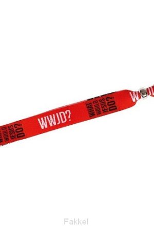 Event Armband, WWJD Rood