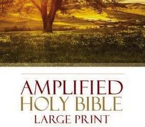 Colour, Hardcover, Amplified Bible Large Print