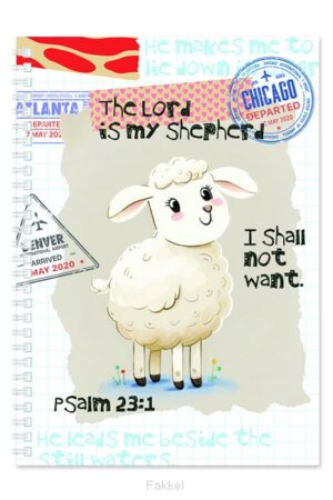 Softcover Journal, Lord is my shepherd