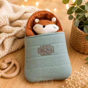 Cuddle fox in sleeping bag, Fox Riva - Gods Original