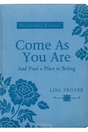 Leather coverred Journal, Come as you are