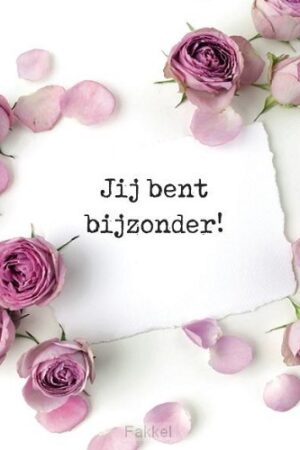 Kaart jij bent bijzonder