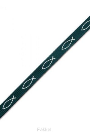 Armbandje geweven, Vissen Groen