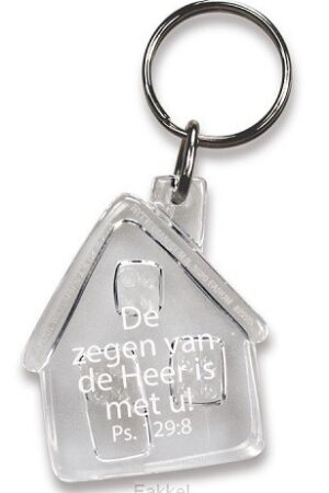 Sleutelhanger, De zegen van de Heer transparant