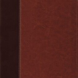 Brown Cordovan, Imitation Leather, ESV – Thinline Bible