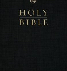 Black, Hardcover, ESV – Church Bible