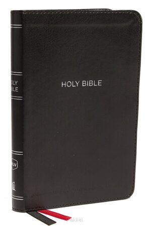 Black, Imitation Leather, NKJV - Compact Thinline Bible