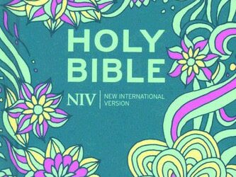 Floral, Hardback, NIV – Pocket Bible