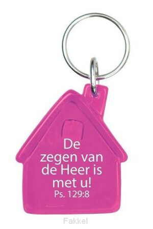 Sleutelhanger, De zegen van de Heer roze