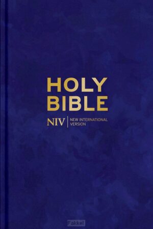 Blue - Hardback, NIV - Larger Print Velvet Bible