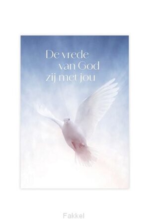 Voordeelkaart De vrede van God duif