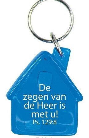Sleutelhanger, De zegen van de Heer blauw