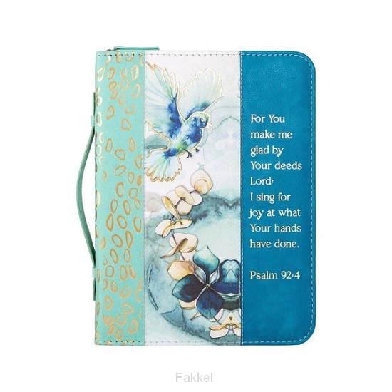 Biblecover X- Large, For you make me glad