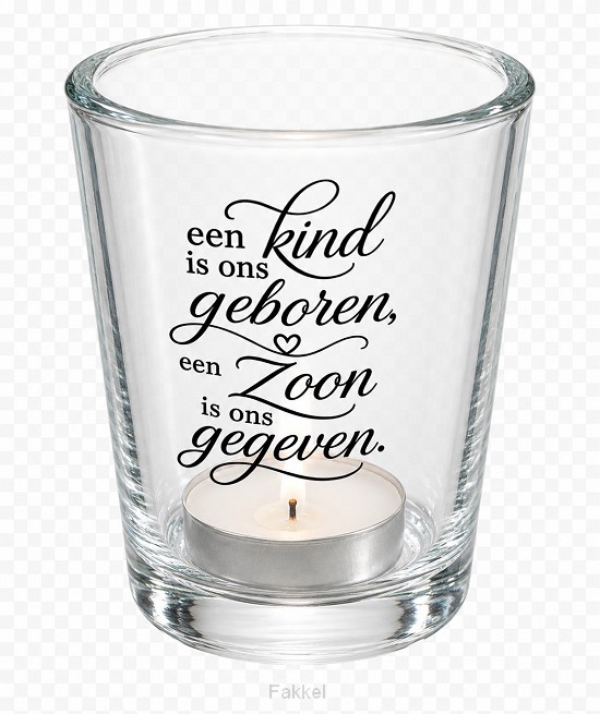 Theelicht met geurkaars Een kind is ons