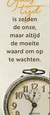 Gods tijd is zelden de onze