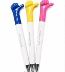 Thumbs up pen  God loves you (assorted)