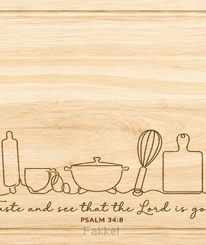 Cuttingboard birchwood 20x30 Taste and s