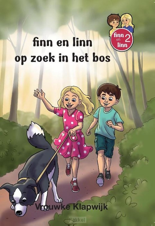 Finn en Linn op zoek in het bos
